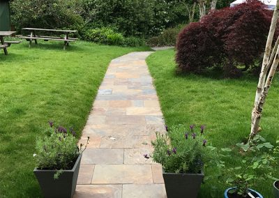 Garden Path Notley Arms Extension and Refubishment Loaring Development Ltd